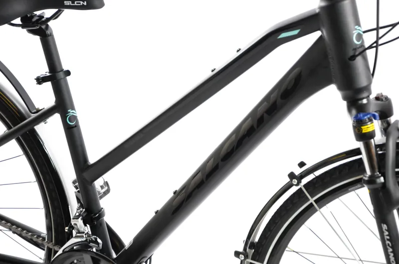 Salcano Istanbul 700c Commuter Hybrid Bike Black-3